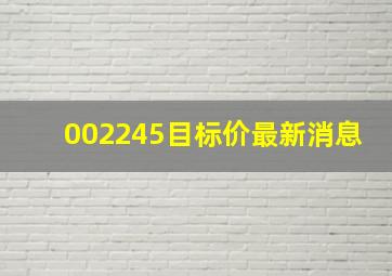 002245目标价最新消息