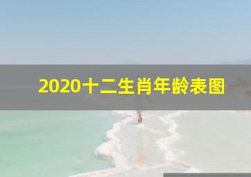 2020十二生肖年龄表图