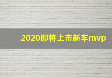 2020即将上市新车mvp