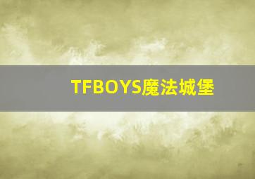 TFBOYS魔法城堡