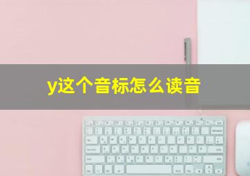 y这个音标怎么读音