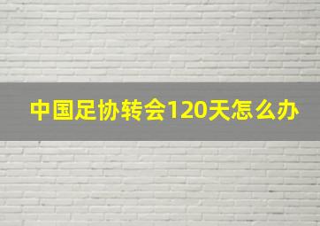 中国足协转会120天怎么办