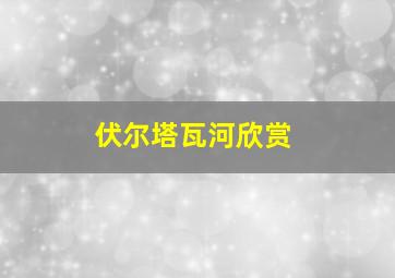 伏尔塔瓦河欣赏