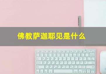 佛教萨迦耶见是什么