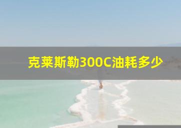 克莱斯勒300C油耗多少