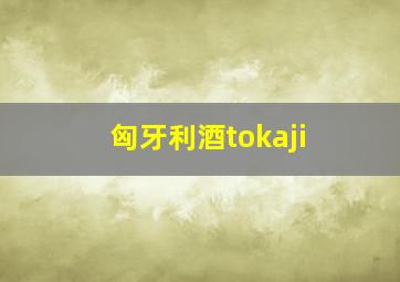 匈牙利酒tokaji