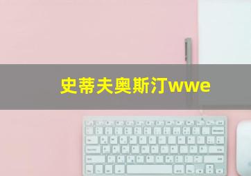 史蒂夫奥斯汀wwe