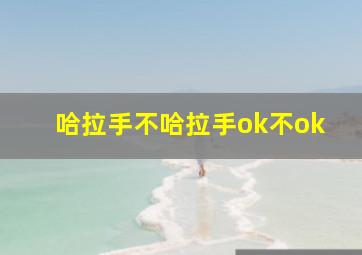 哈拉手不哈拉手ok不ok