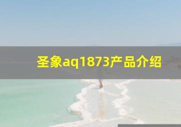 圣象aq1873产品介绍