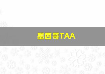 墨西哥TAA