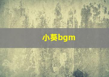 小葵bgm