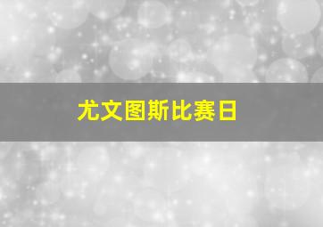 尤文图斯比赛日