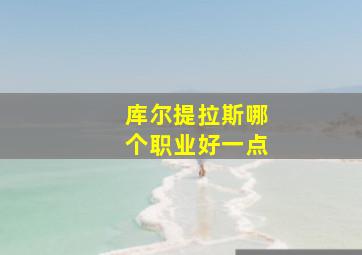 库尔提拉斯哪个职业好一点