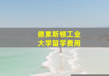 德累斯顿工业大学留学费用