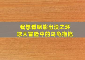 我想看嗯熊出没之环球大冒险中的乌龟拖拖