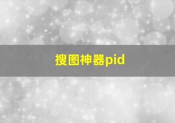 搜图神器pid