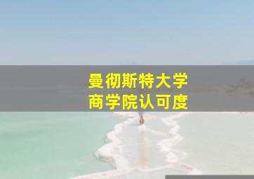 曼彻斯特大学商学院认可度