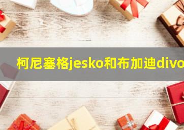 柯尼塞格jesko和布加迪divo