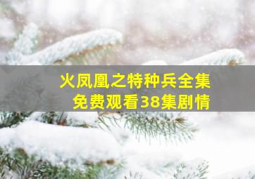 火凤凰之特种兵全集免费观看38集剧情