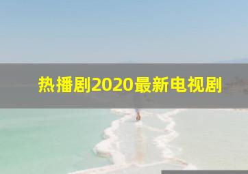 热播剧2020最新电视剧