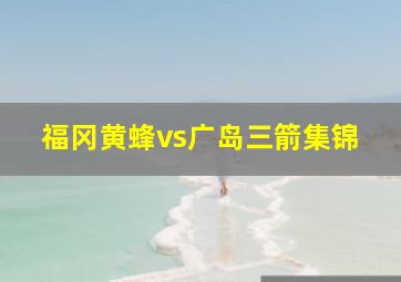 福冈黄蜂vs广岛三箭集锦