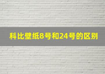 科比壁纸8号和24号的区别