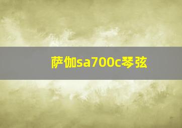 萨伽sa700c琴弦