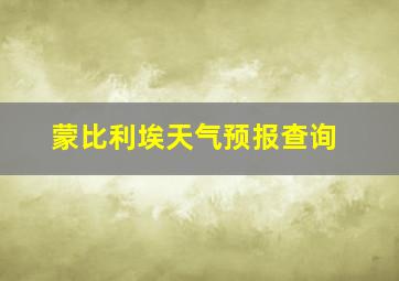 蒙比利埃天气预报查询