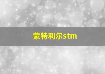 蒙特利尔stm