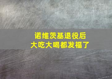 诺维茨基退役后大吃大喝都发福了