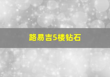 路易吉5楼钻石