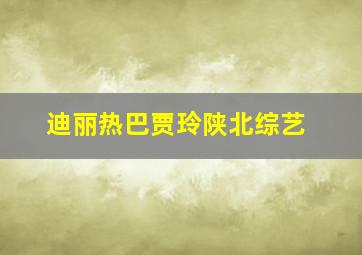 迪丽热巴贾玲陕北综艺