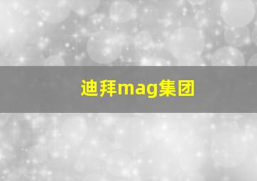 迪拜mag集团