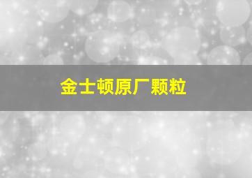 金士顿原厂颗粒