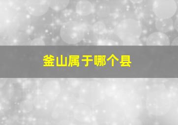 釜山属于哪个县