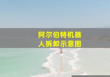 阿尔伯特机器人拆卸示意图