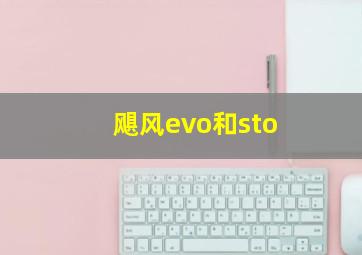 飓风evo和sto