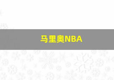 马里奥NBA