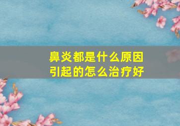 鼻炎都是什么原因引起的怎么治疗好